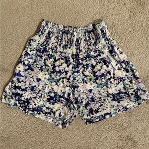 CAbi Floral Shorts